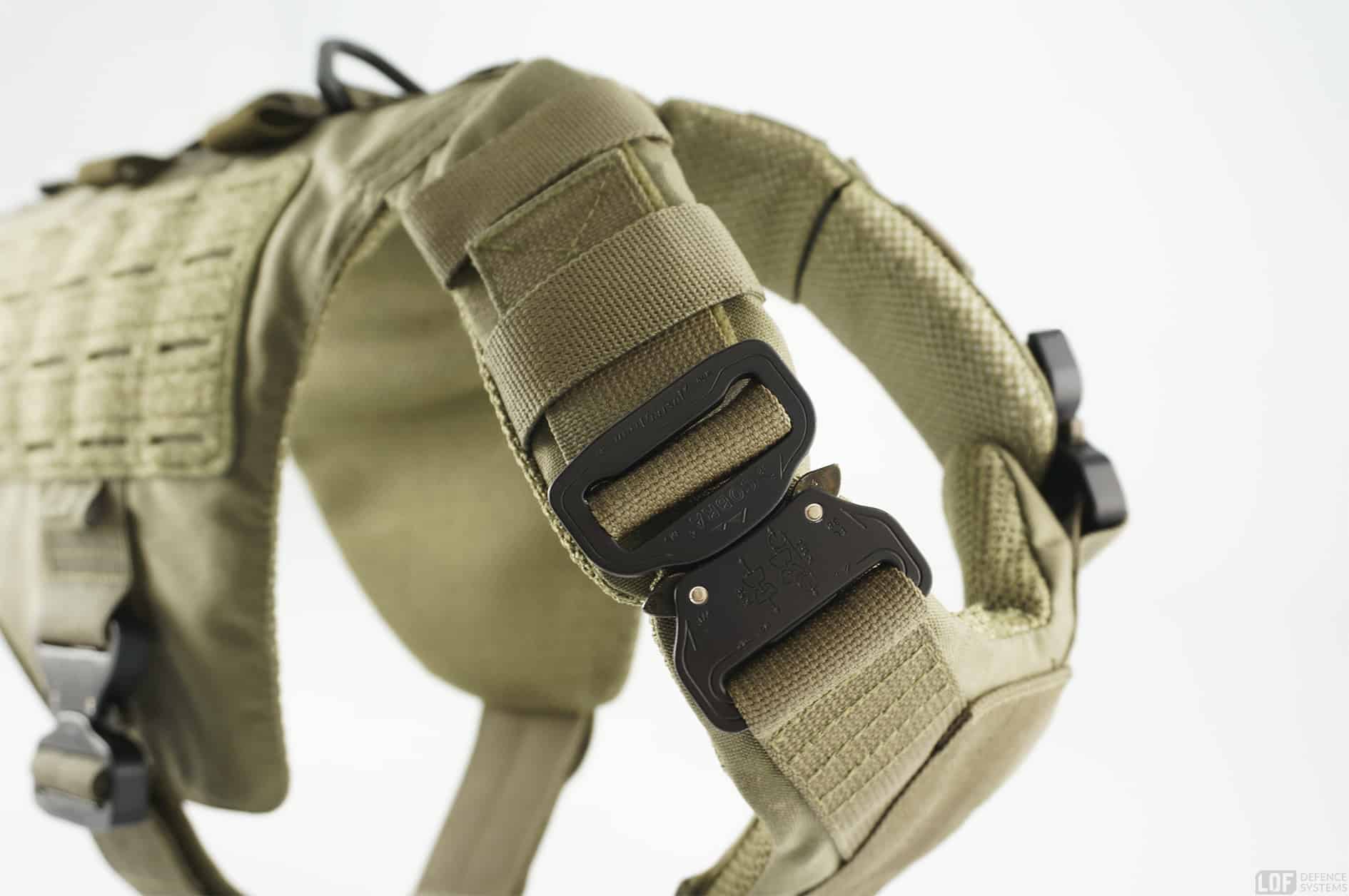 Tactical Armoured K9 Vest Lightweight and Mobile